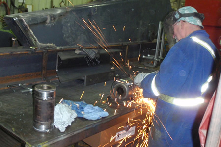 welding fabrication boring selwood line
