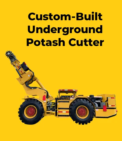Custom-Built Underground Potash Cutter
